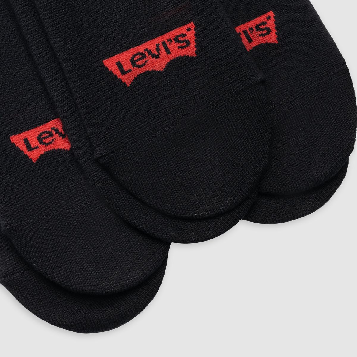 Low Cut Socks (3-pack) — Black