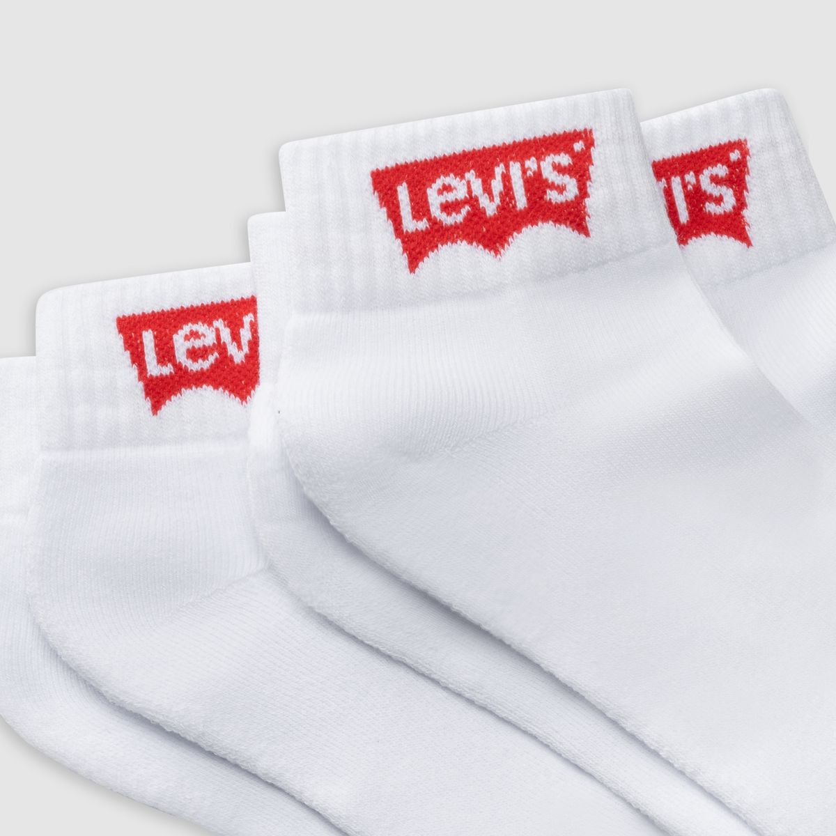 Mid Cut Socks (3-pack) — White