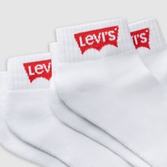 Mid Cut Socks (3-pack) — White 3