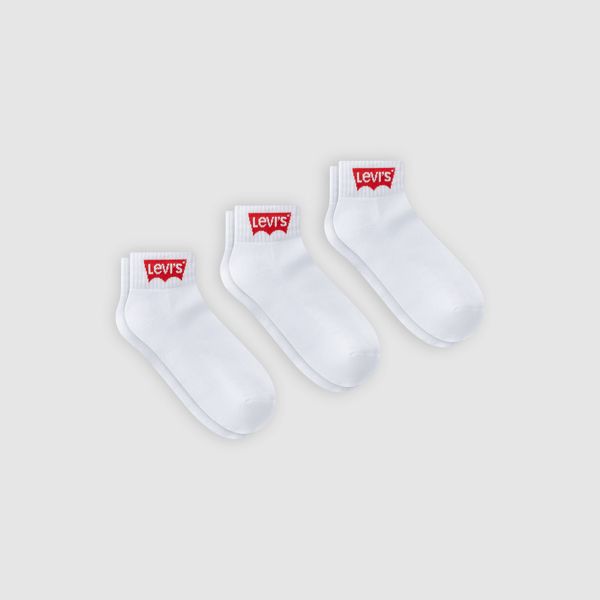 Mid Cut Socks (3-pack) — White