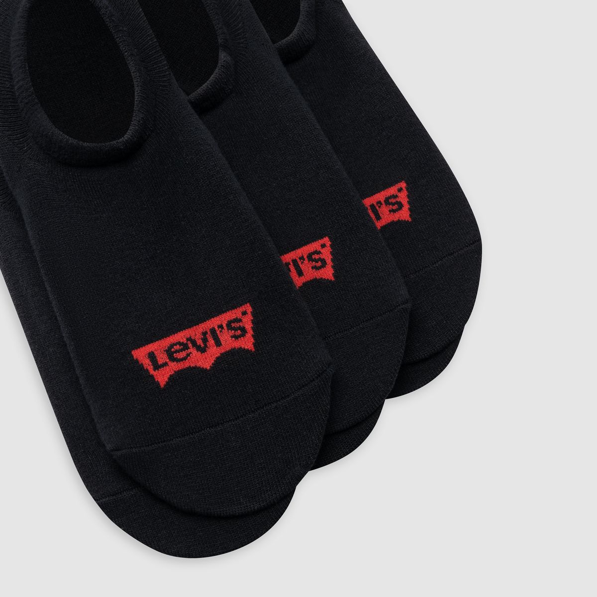 High Cut Socks (3-pack) — Black