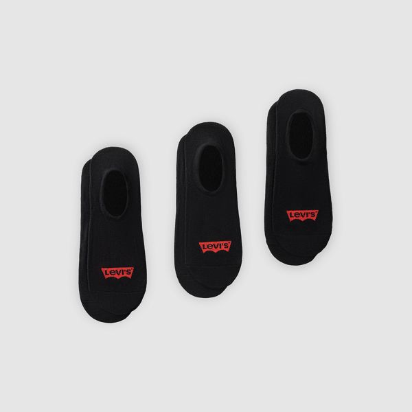 High Cut Socks (3-pack) — Black