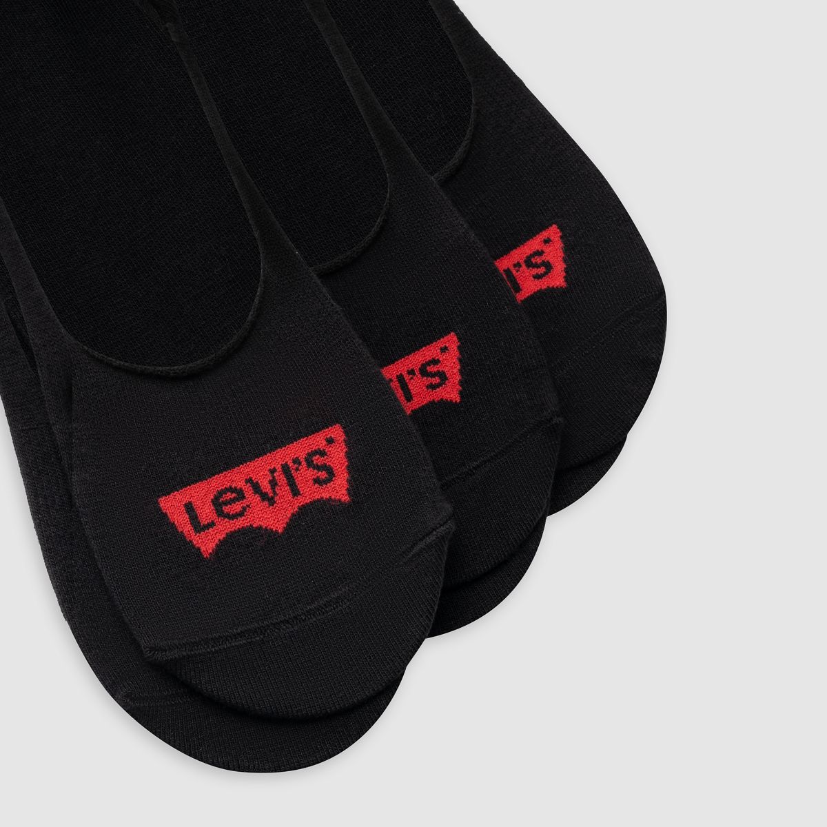 Low Rise Socks (3-pack) — Black