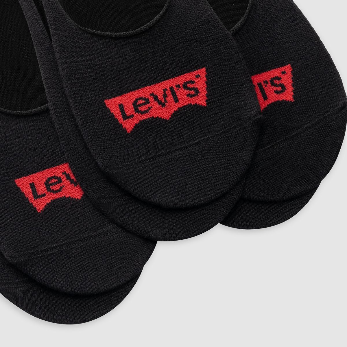 Low Rise Socks (3-pack) — Black