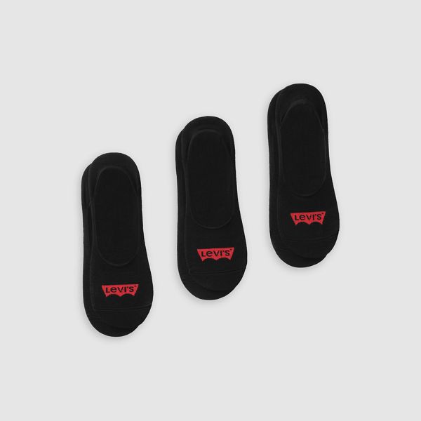 Low Rise Socks (3-pack) — Black