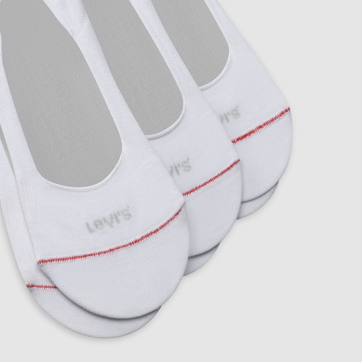 Low Rise Footie Socks (3-Pack) — White