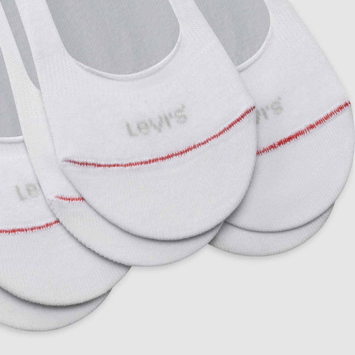 Low Rise Footie Socks (3-Pack) — White