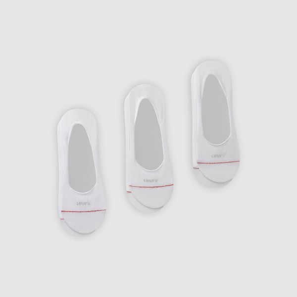 Low Rise Footie Socks (3-Pack) — White