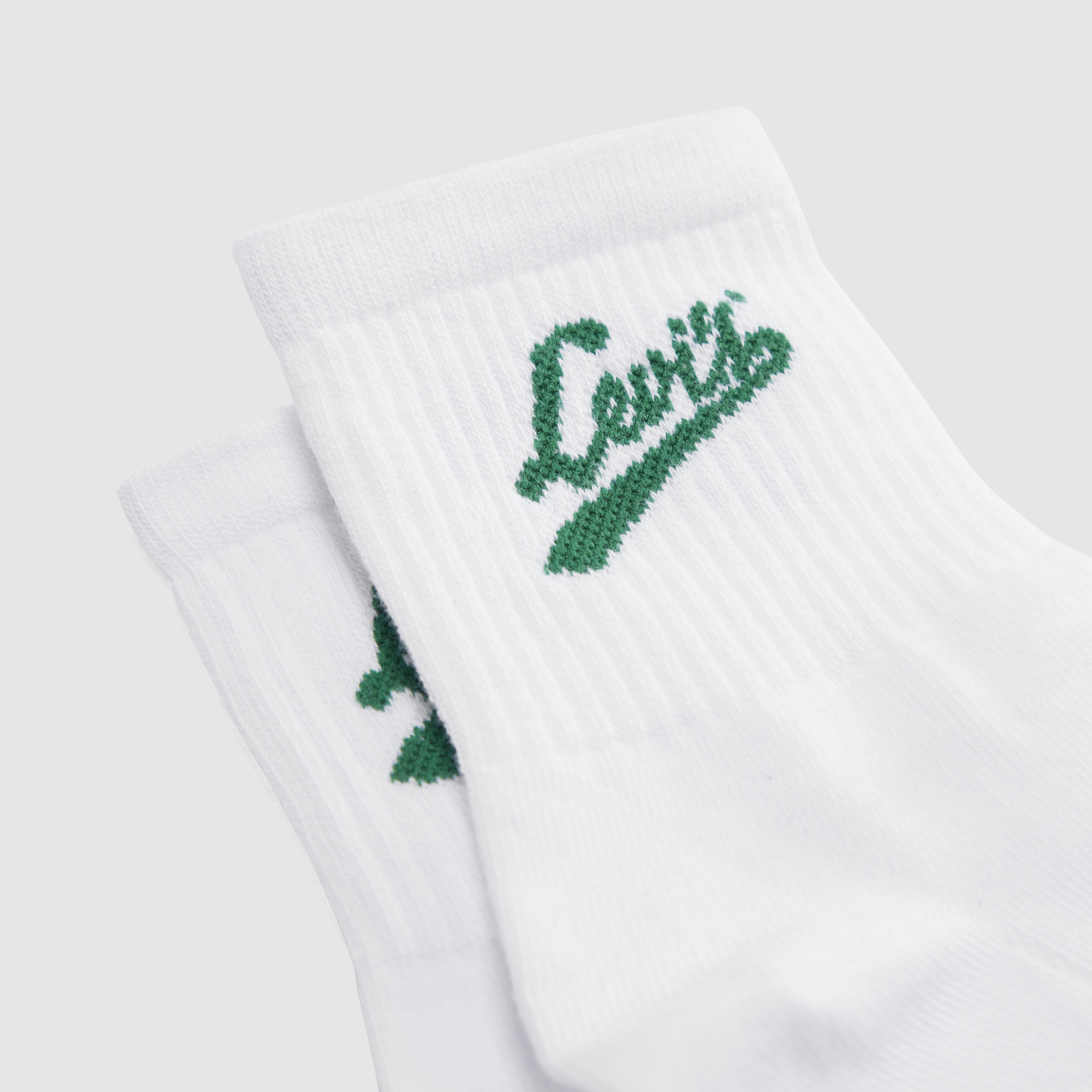 Short Cut Graphic Logo Socks (3-Pack) 3