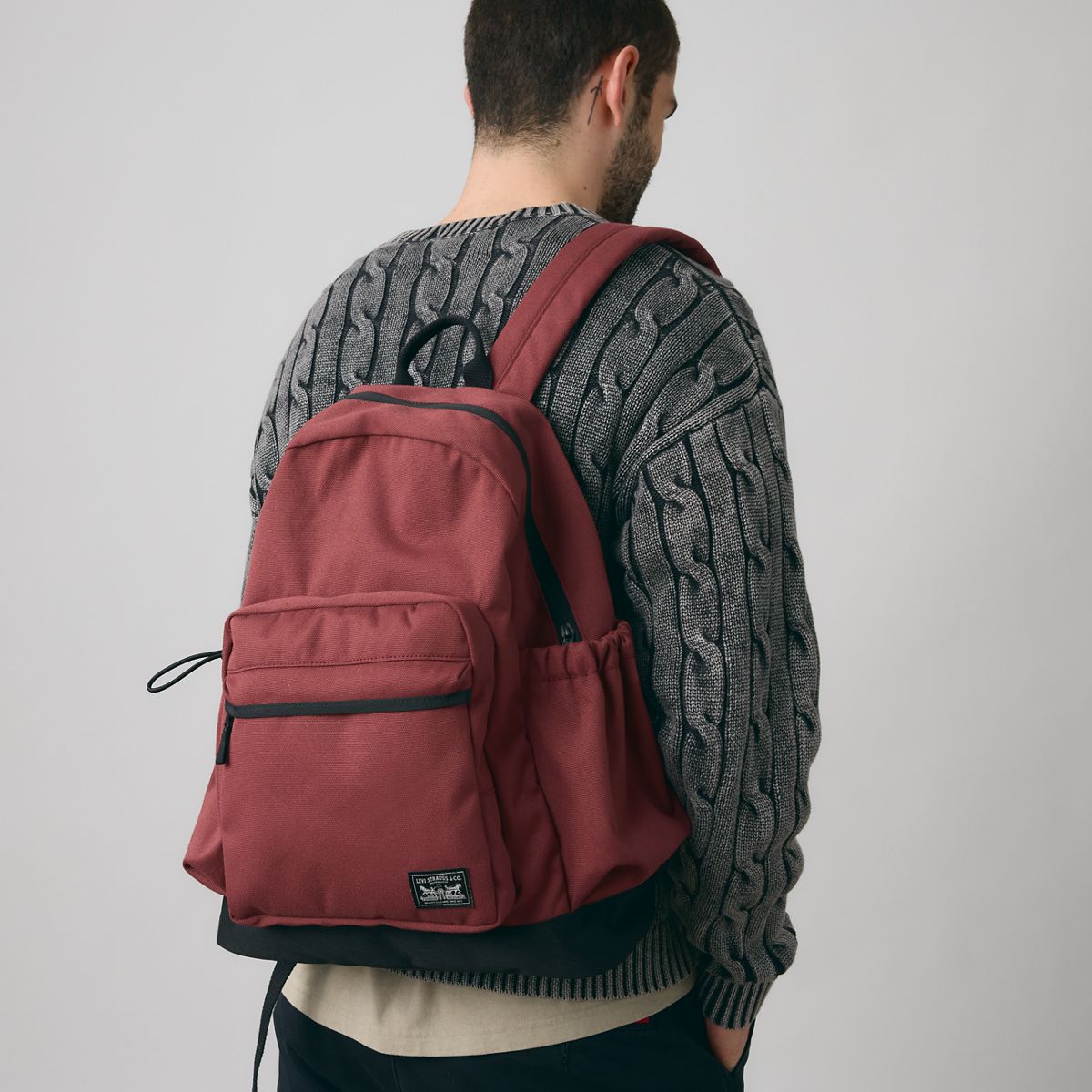 Mission Bay Backpack — Oxblood Red - Red