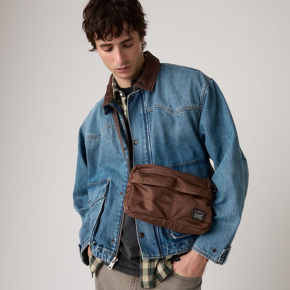 Mission Bay Crossbody — Chestnut - Brown
