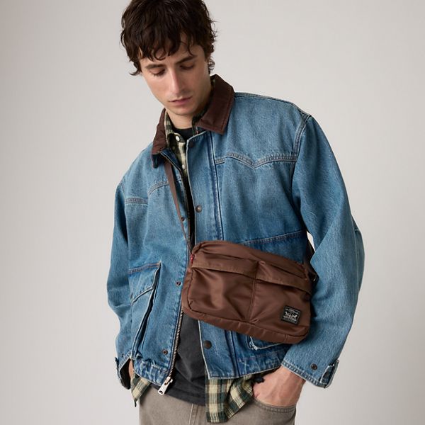 Mission Bay Crossbody — Chestnut - Brown