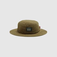 Bay Drawstring Bucket Hat — True Olive - Green 2