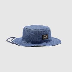Bay Drawstring Bucket Hat — Ocean - Medium Wash 4