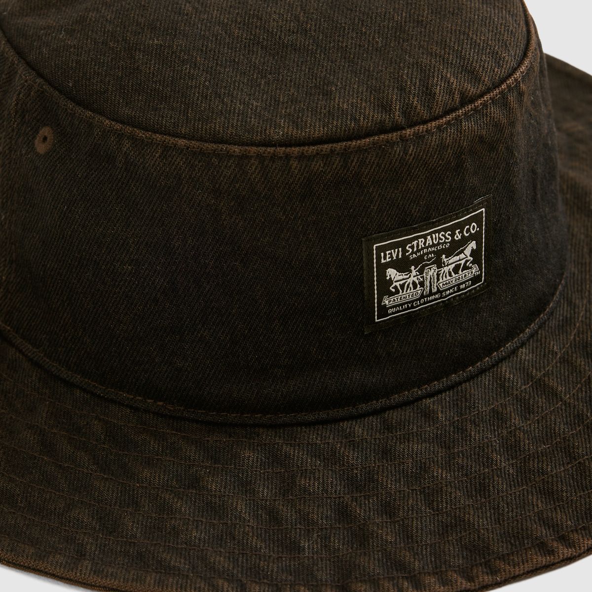 Bay Drawstring Bucket Hat — Marry The Night - Black