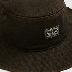 Bay Drawstring Bucket Hat — Marry The Night - Black 4