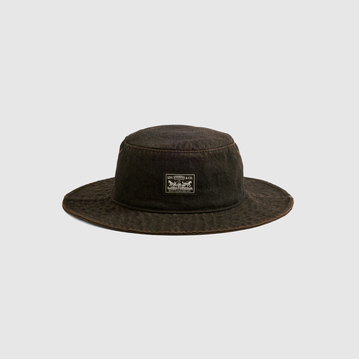 Bay Drawstring Bucket Hat — Marry The Night - Black