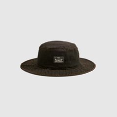 Bay Drawstring Bucket Hat — Marry The Night - Black 2