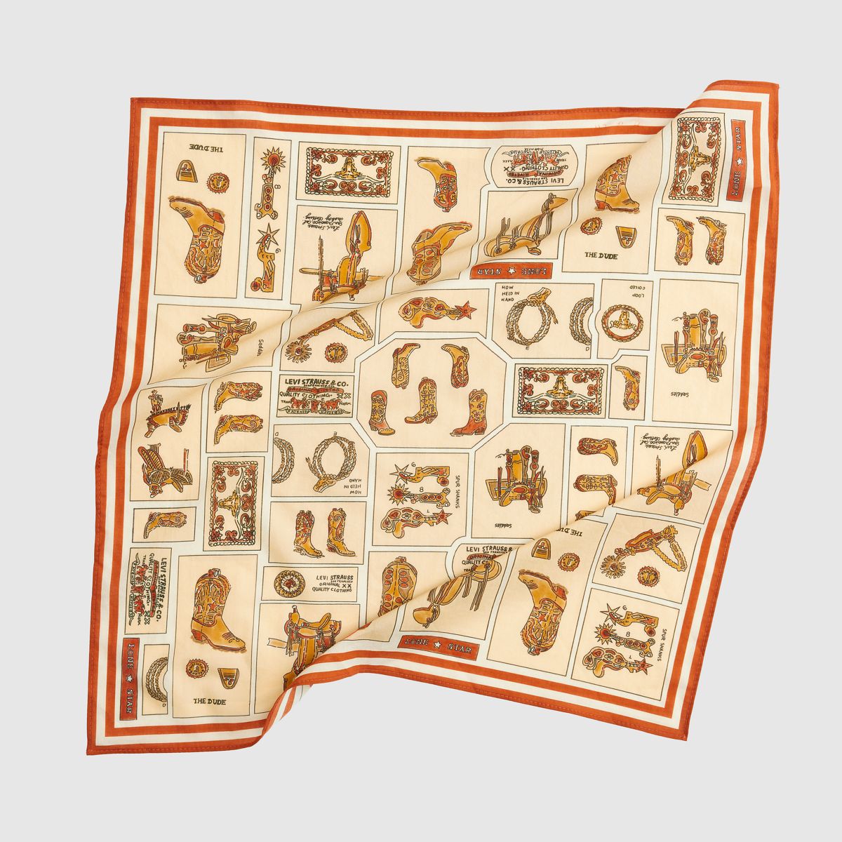 Western Bandana — Western Wear Heritage - White