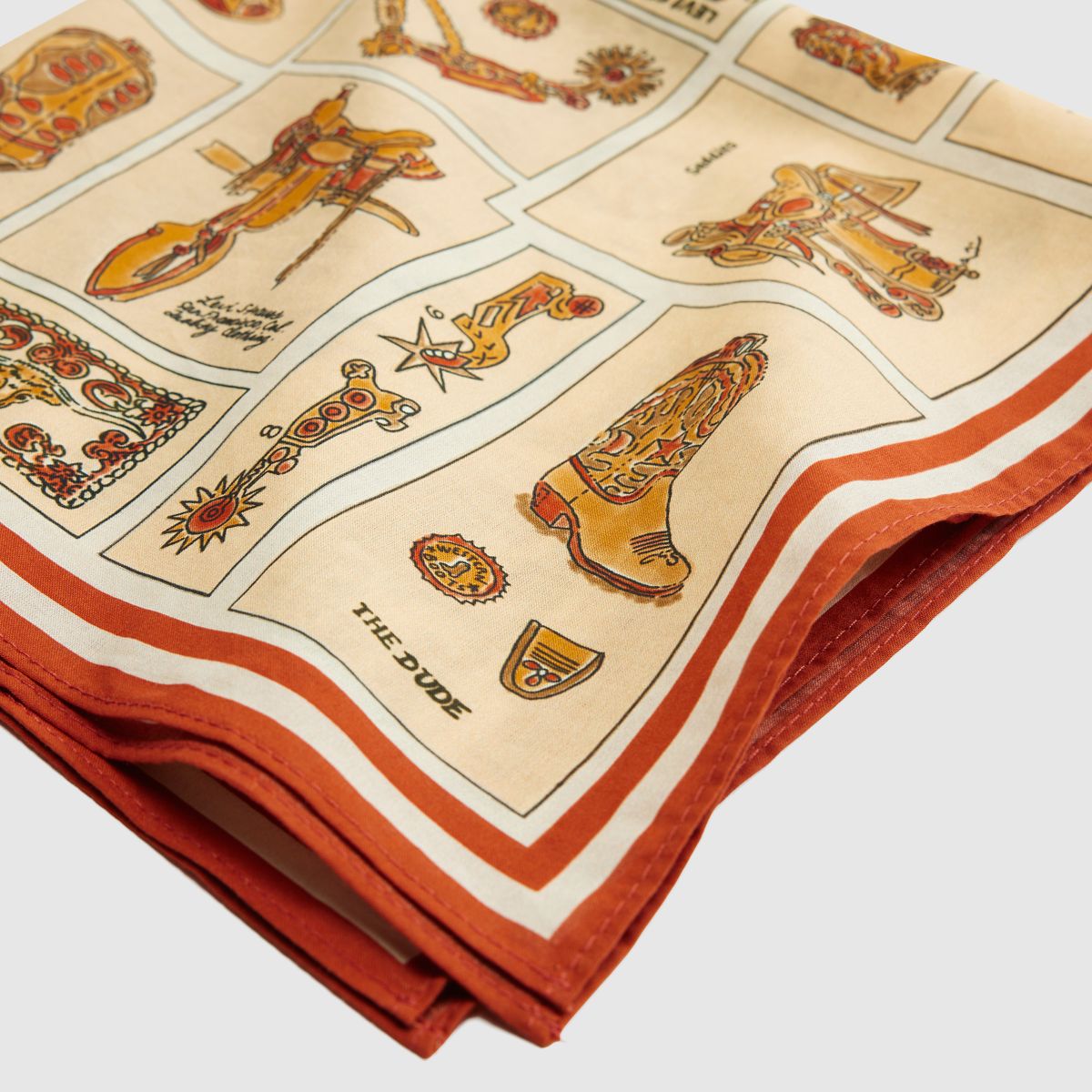 Western Bandana — Western Wear Heritage - White