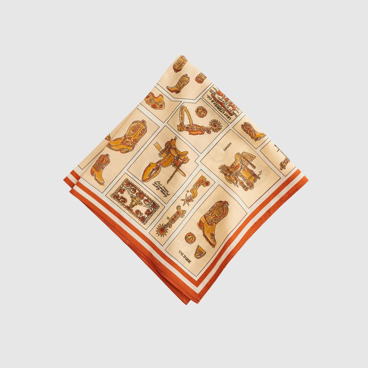 Western Bandana — Western Wear Heritage - White
