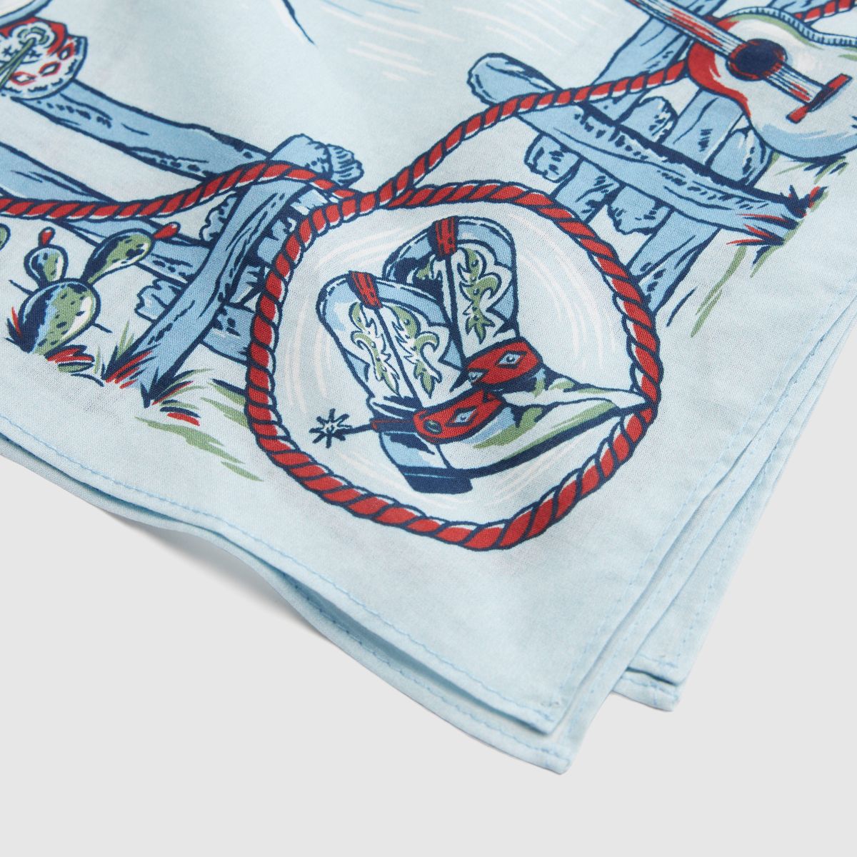 M'S Bandana — Saddleman Western - Blue