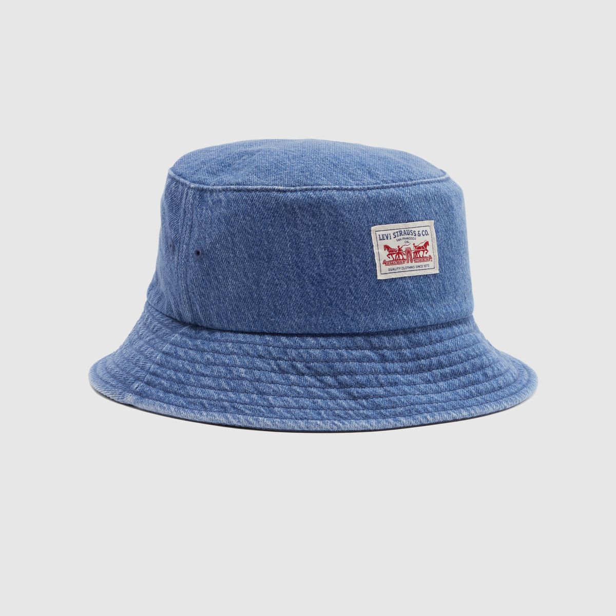 Strauss Bucket Hat — Clouds Indigo - Blue