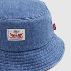 Strauss Bucket Hat — Clouds Indigo - Blue 5
