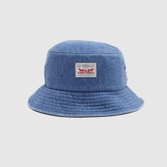 Strauss Bucket Hat — Clouds Indigo - Blue 2