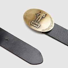 Saddle Man Plaque Belt — Caviar - Black 4