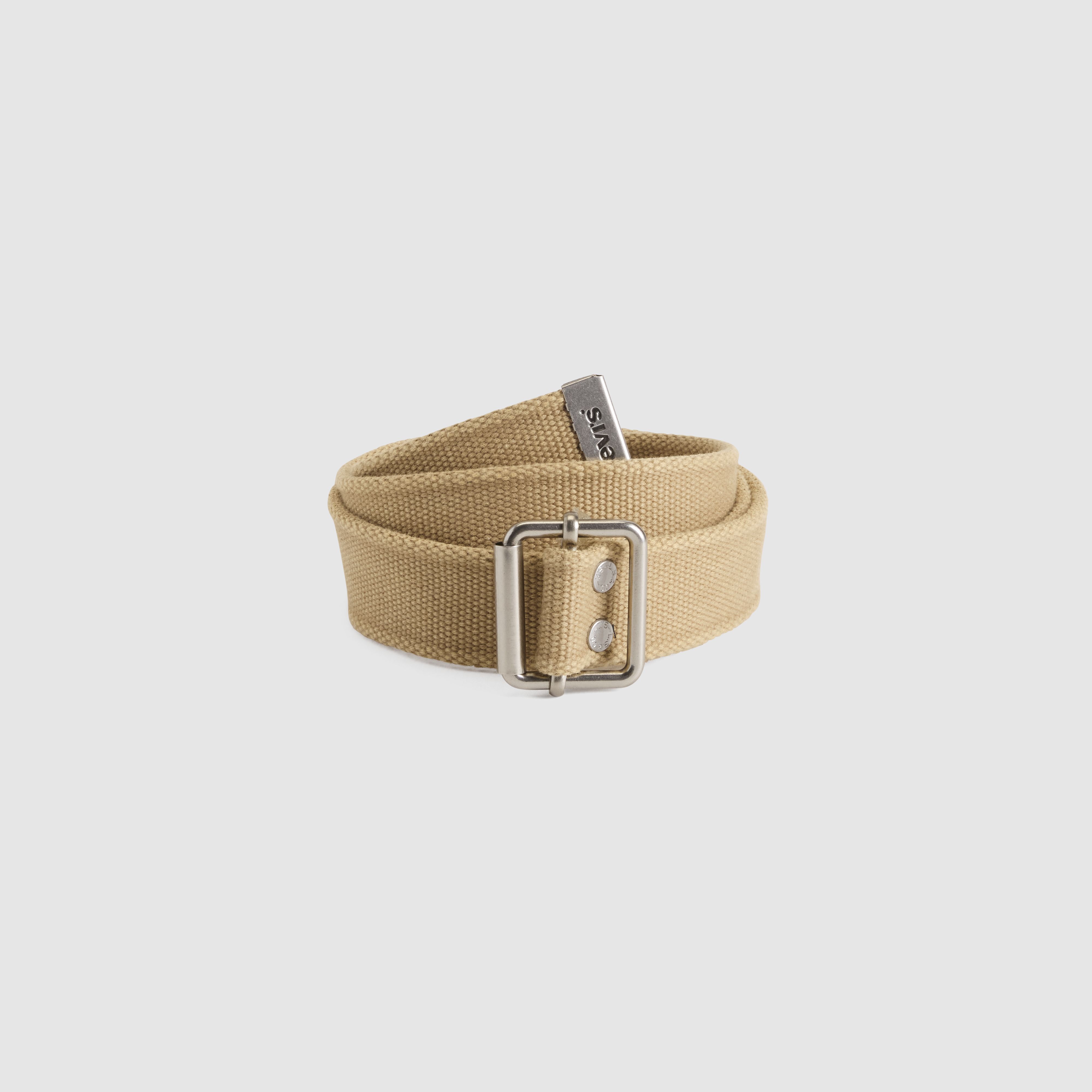 Washed Down Cotton Web Belt 2