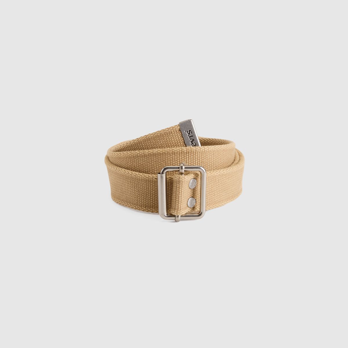 Web Belt — Travertine - Beige