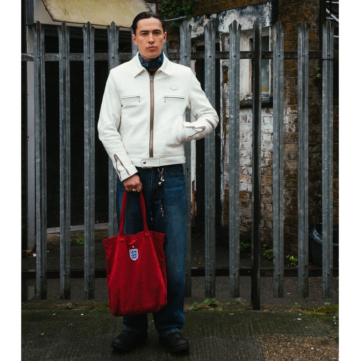 Levi's® England Football Tote — X England Football - Red