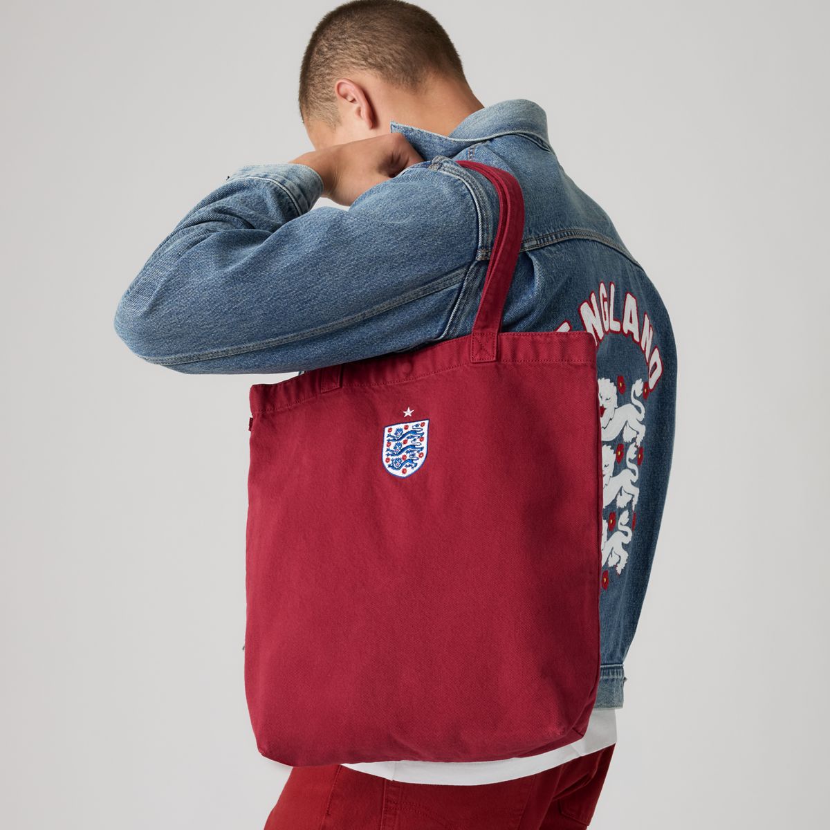 Levi's® England Football Tote — X England Football - Red