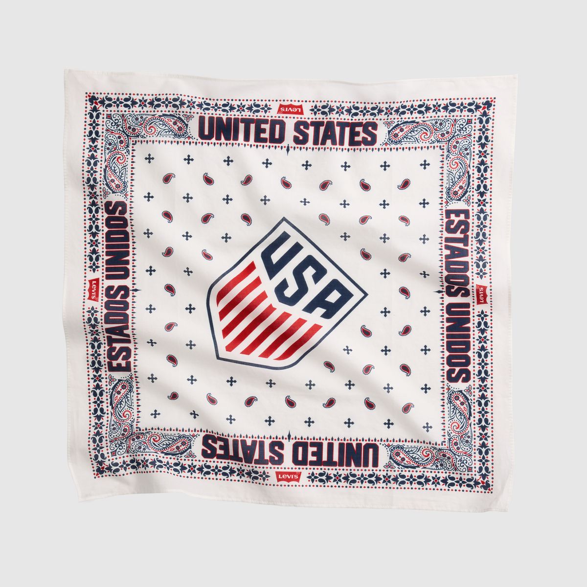 Levi's® U.S. Soccer Bandana — X US Soccer - White