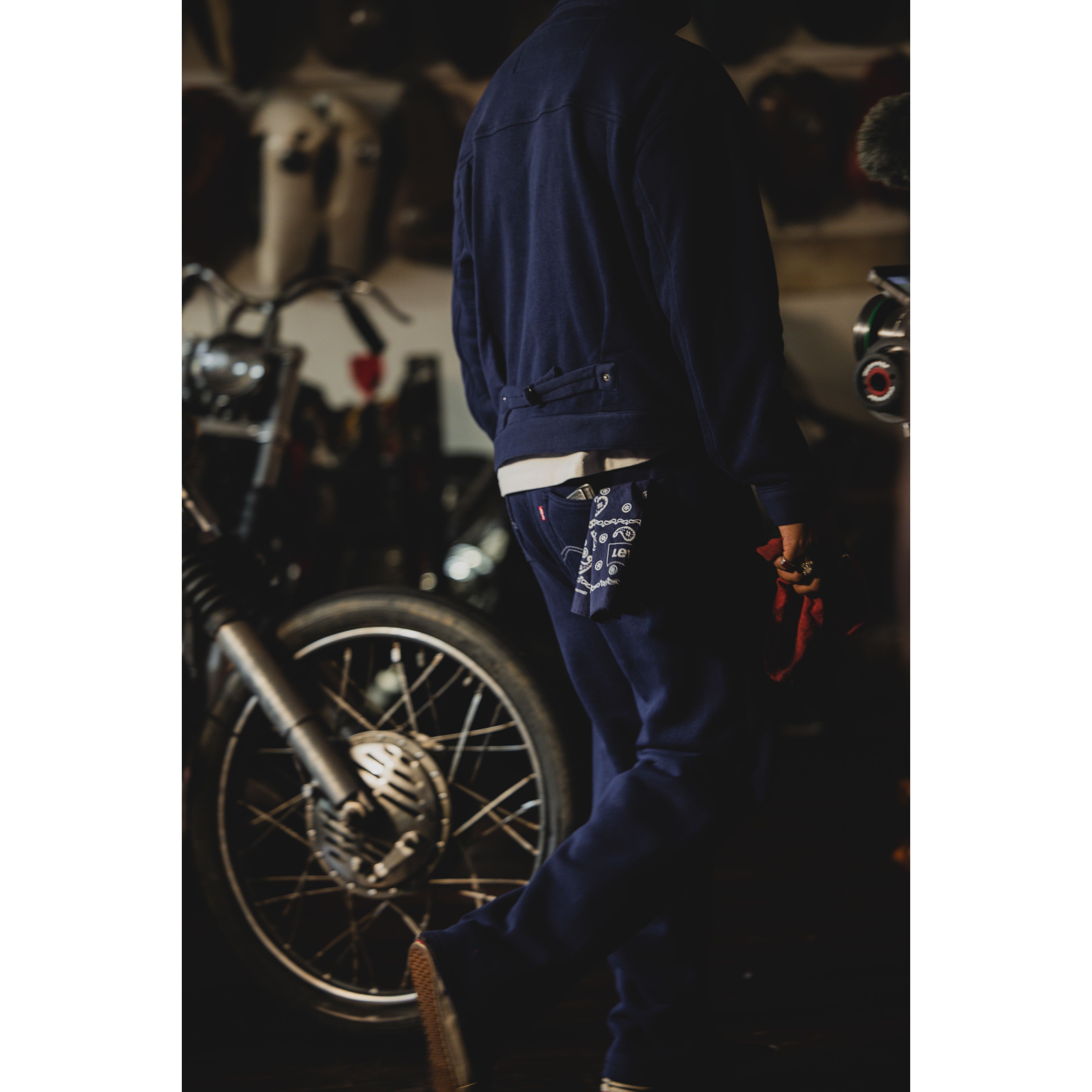 Levi's® x BEAMS x Loopwheeler Men's Bandana 2