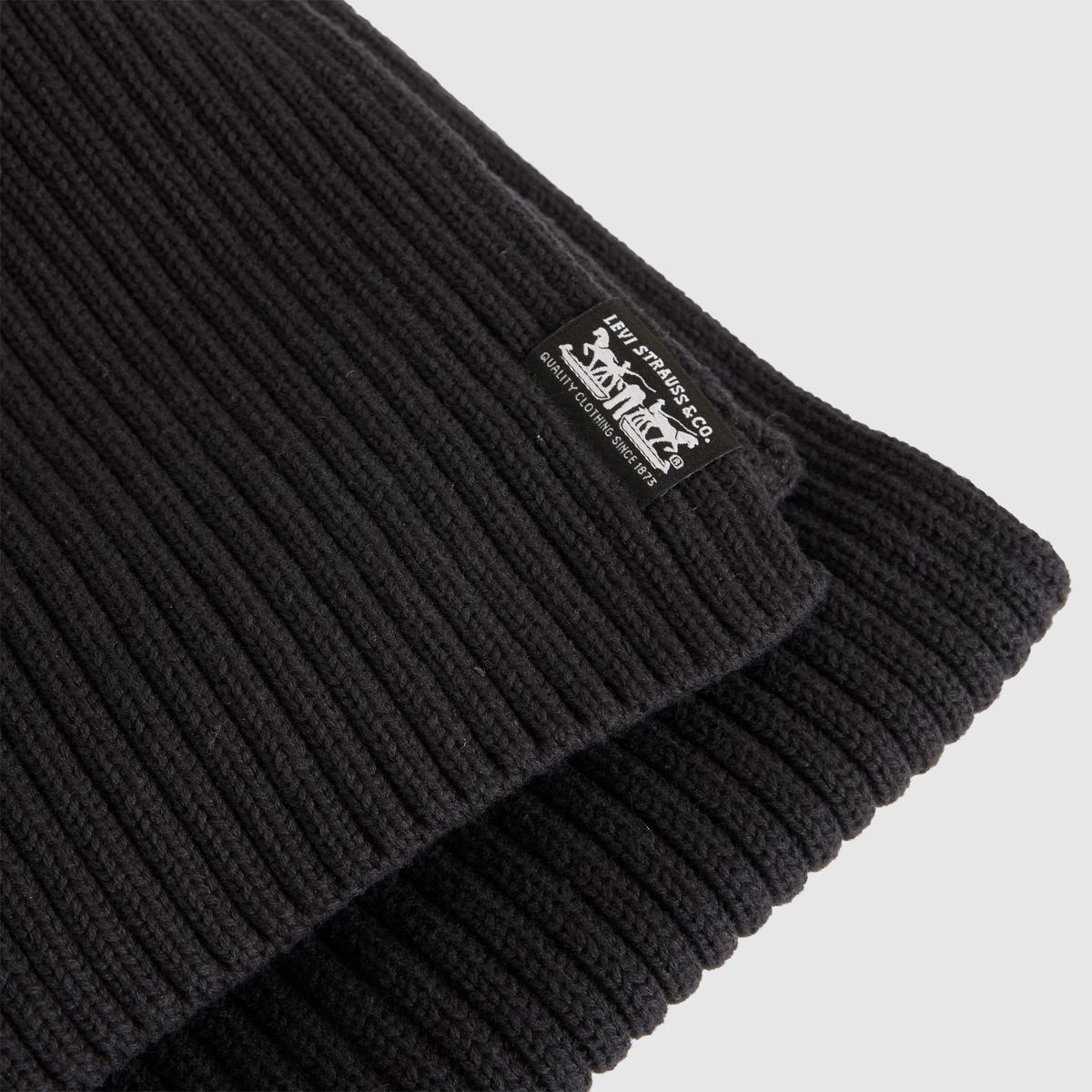 Sunset Scarf — Anthracite Night - Black