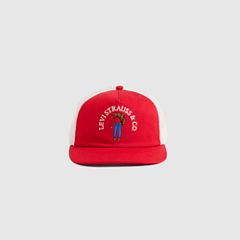 Saddleman Trucker Cap — Urban Red - Red 2