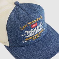 Saddleman Trucker Cap — Graphic 1 - Medium Wash 5