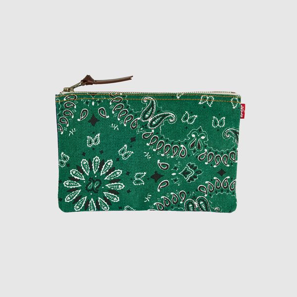 Bandana Small Pouch — Green - Green