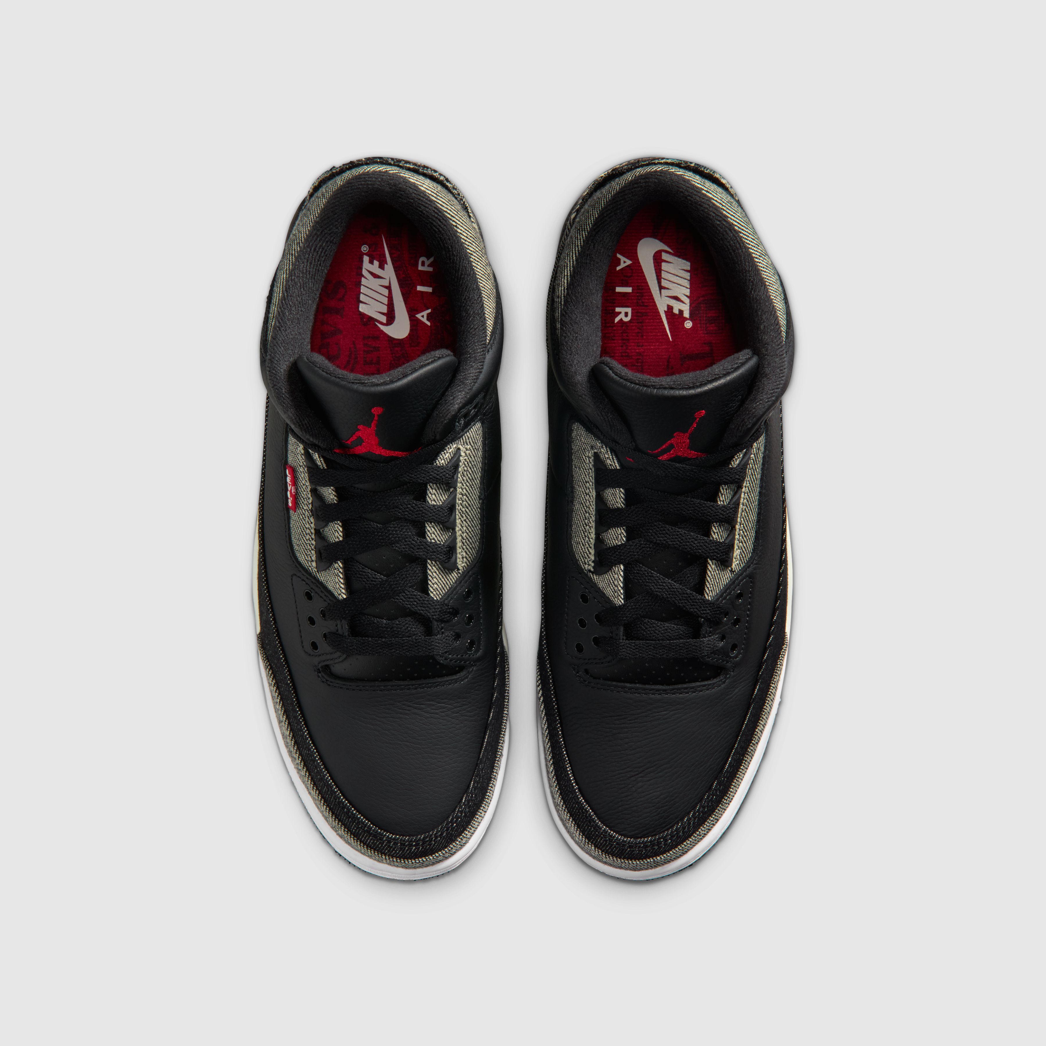 Air Jordan 3 x Levi’s® Sneakers in denim nero 4