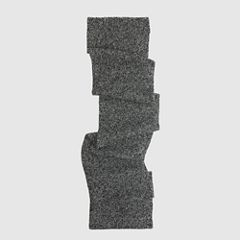 Holiday Scarf — Anthracite Night - Black 2
