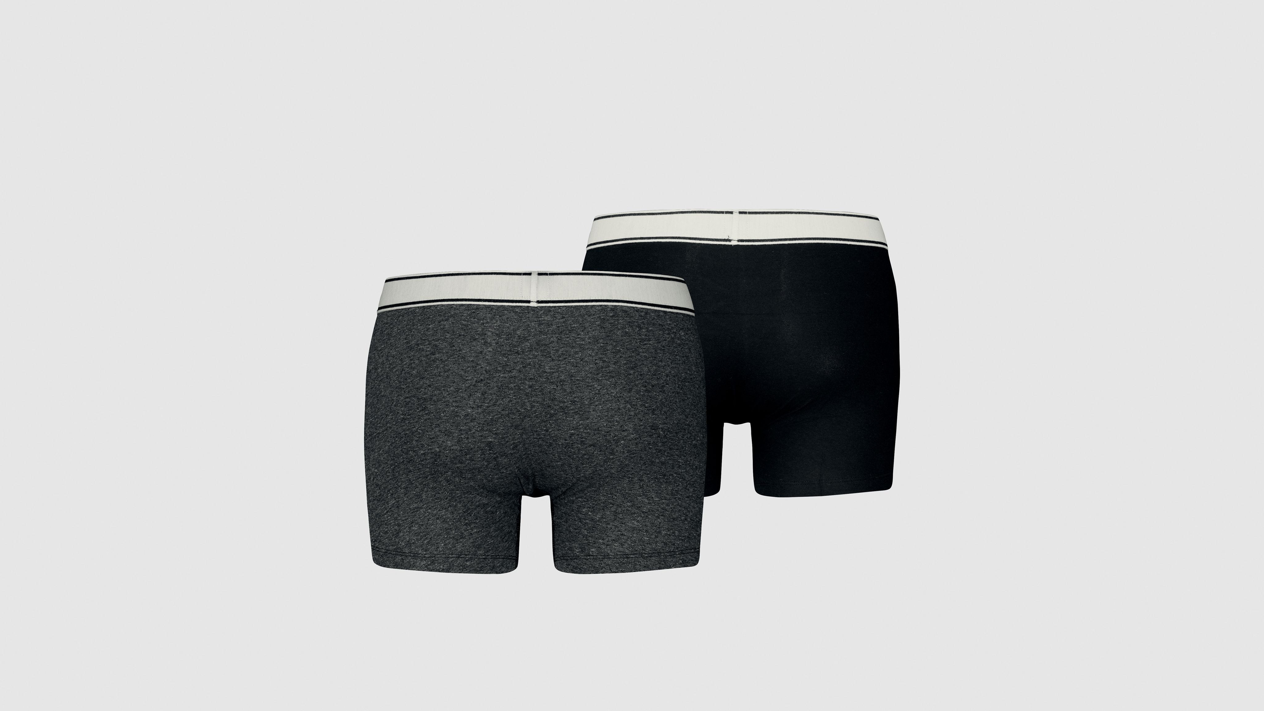 Levi's® Vintage Heather Organic Cotton Boxer Brief - 2 Pack 2