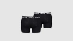 Levi's® Basic Boxer Brief - 2 Pack — Black - Black 3