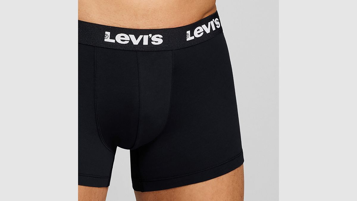 Levi's® Basic Boxer Brief - 2 Pack — Black - Black