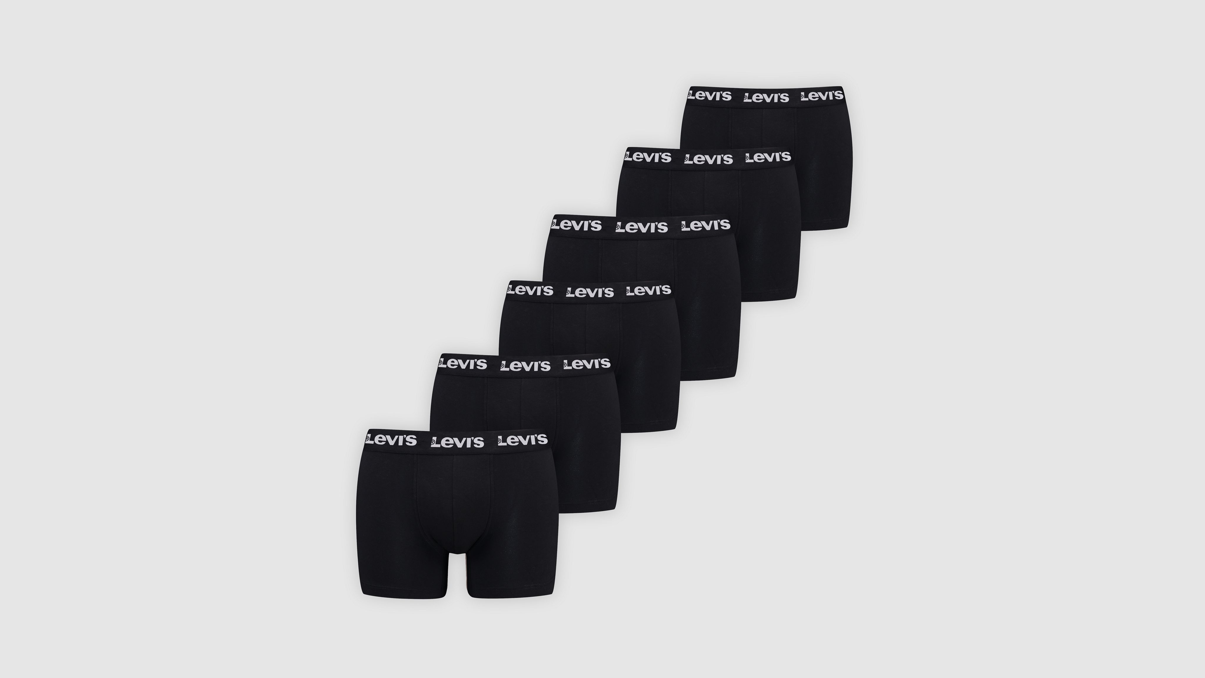 Levi's® Boxer Shorts mit Logos – 6er-Pack 1