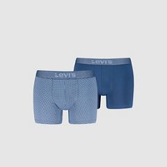 Levi's® Denim Ging Boxer Brief - 2 pack — Blue Combo - Blue 1