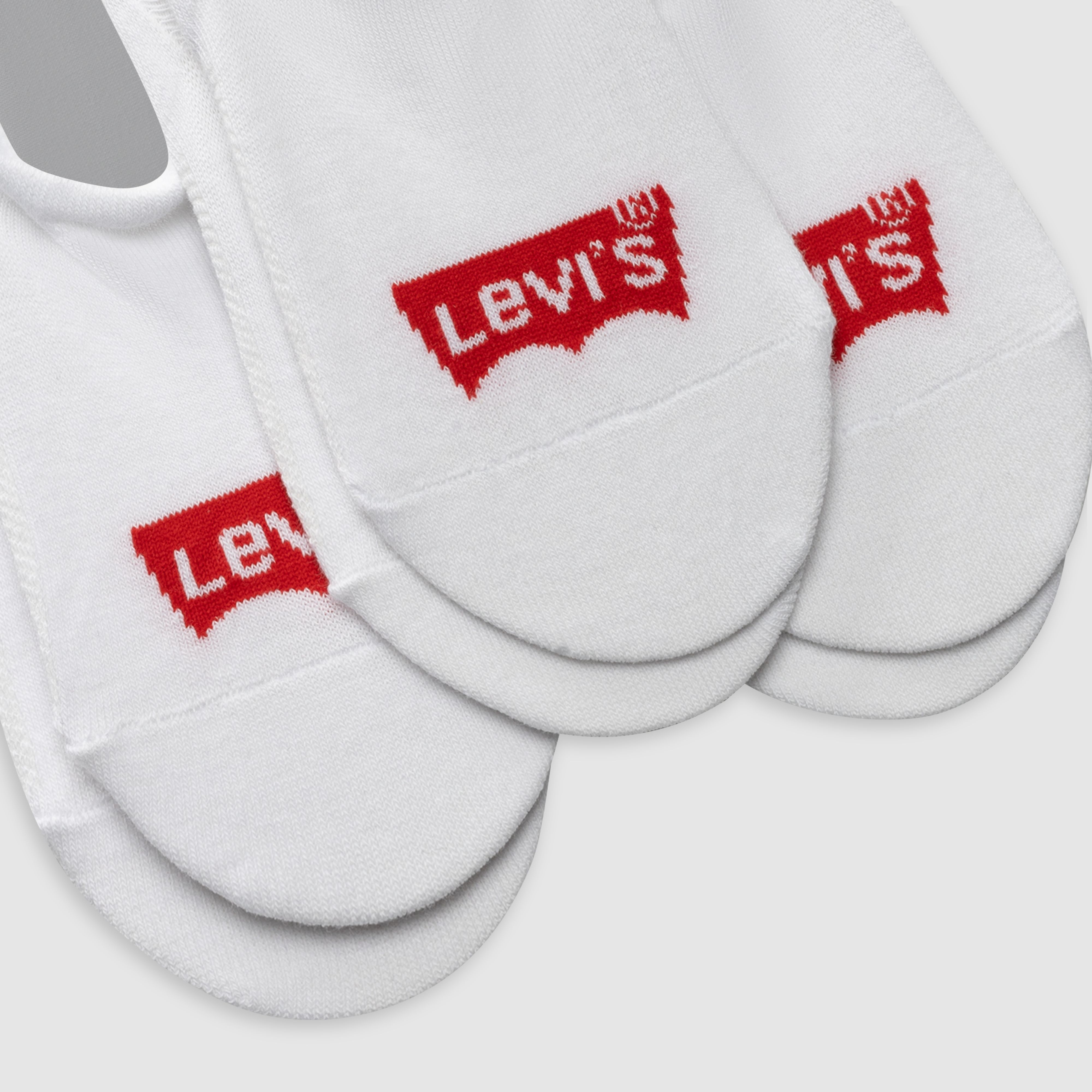 Levi's® hohe Socken mit Batwing Logo aus recycelter Baumwolle – 1 Packung mit 3 Paaren 3