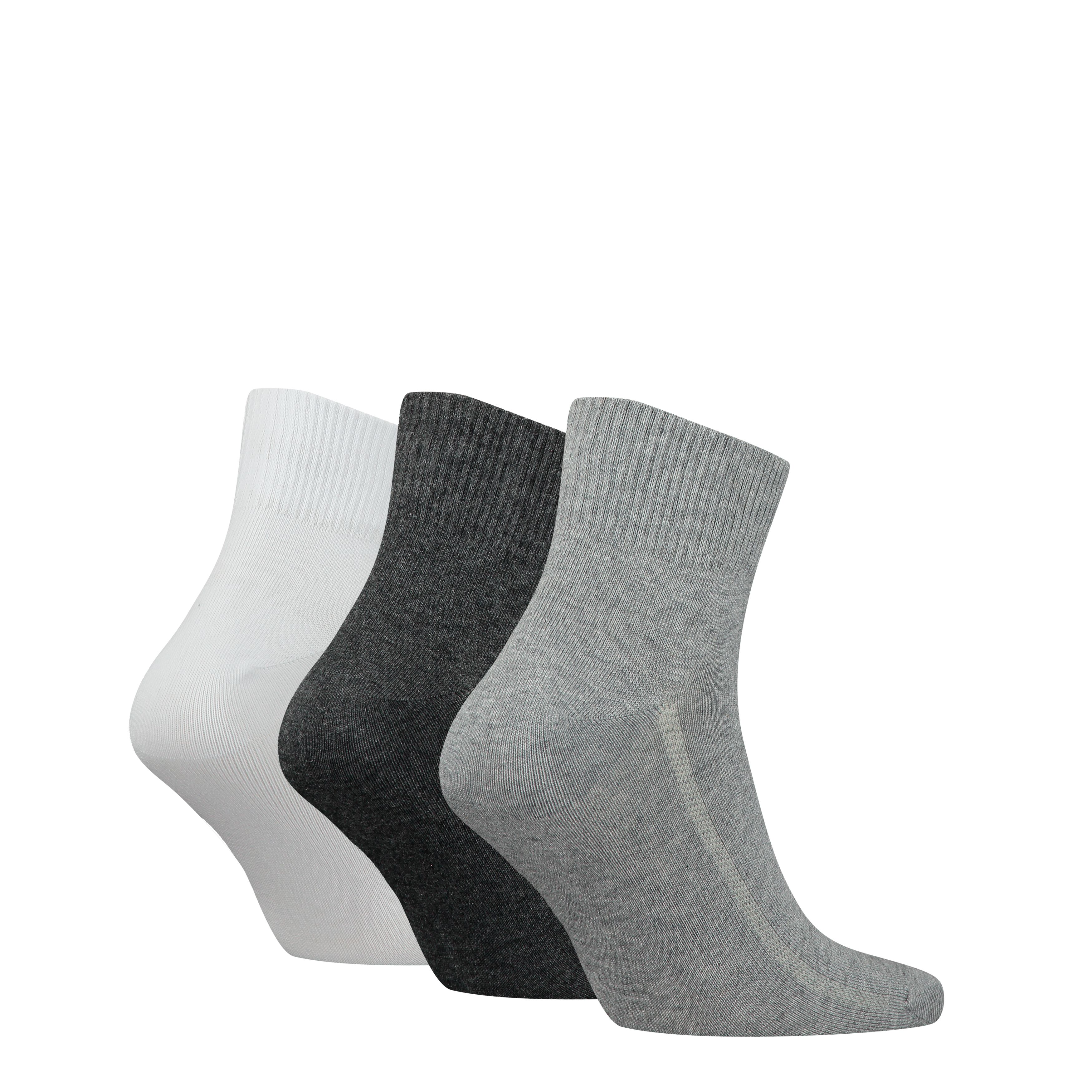 Levi's® Mid Cut Batwing Logo Recycled Cotton Socks - 3 pack 2