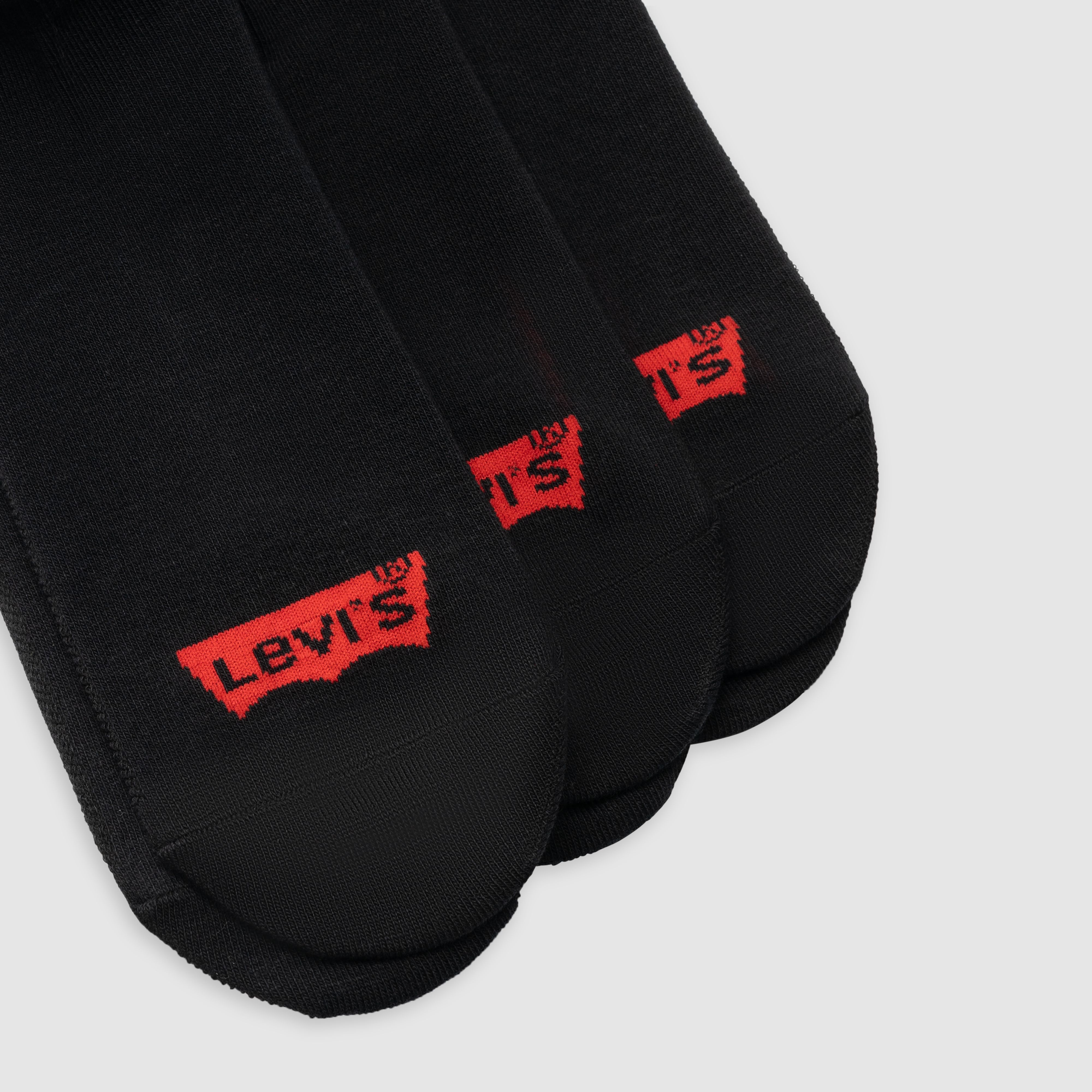 Levi's® Batwing-logo Lage Sokken van gerecycled katoen - 3 paar 2